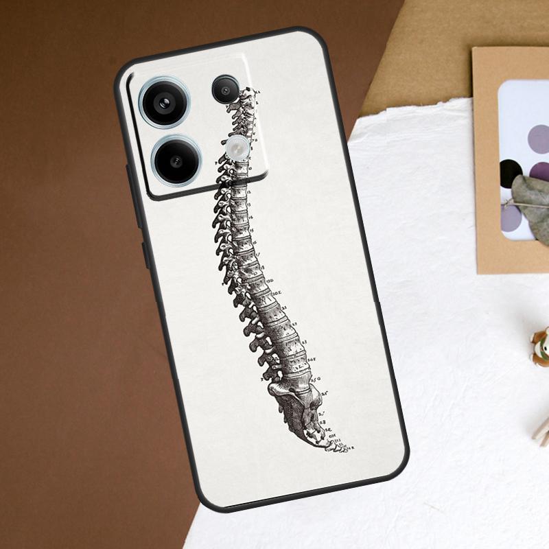 Medical Human Anatomy Case For Redmi Note 11 12 13 Pro Plus 9 10 10S 11S 12S Redmi 12 9C 10C 12C 13C Back Cover
