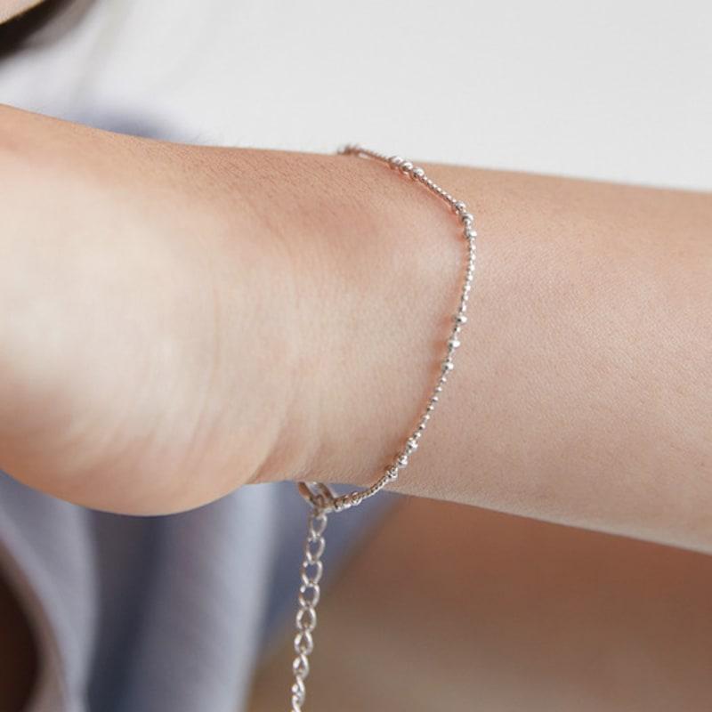 

TATIANA (925 Silver) Play Ball Chain Bracelet BR1806 Gold Plated