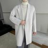 2025 Autumn/Winter Women's Thickened Mid-Length Korean Style Cashmere Wool Coat