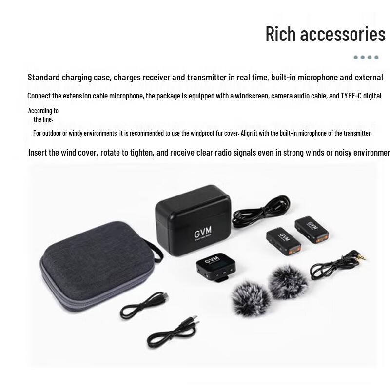 GVM Wireless Lavalier Microphone System