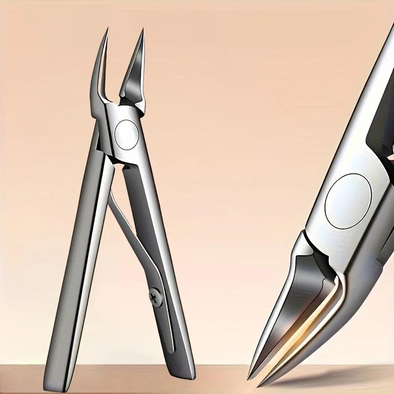 Professional Nail Clippers For Home Nail Grooves, Stainless Steel, Super Sharp And Sturdy Nail Scissors for Hands And Toes