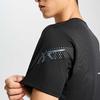Asics Logo Print Crew Neck Drop Shoulder Short Sleeve T-Shirt Men Tops Black 2011C836-001