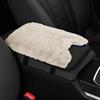 Arm Rest Cover For Car Center Console Plush Protective Pad Car Center Console Cover For Truck Interior Vehicle Women Men Office