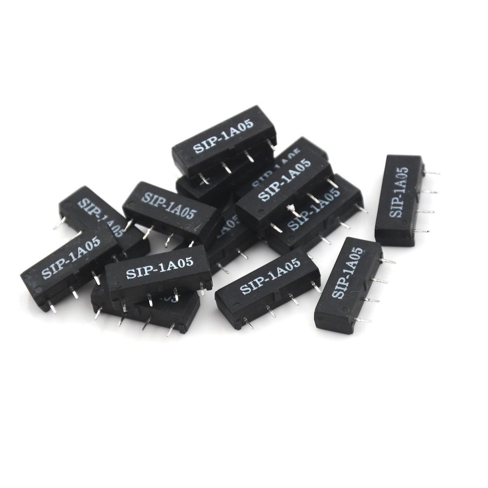 20Pcs 5V Relay Sip-1A05 Reed Switch Relay 4Pin For Pan Chang Relay