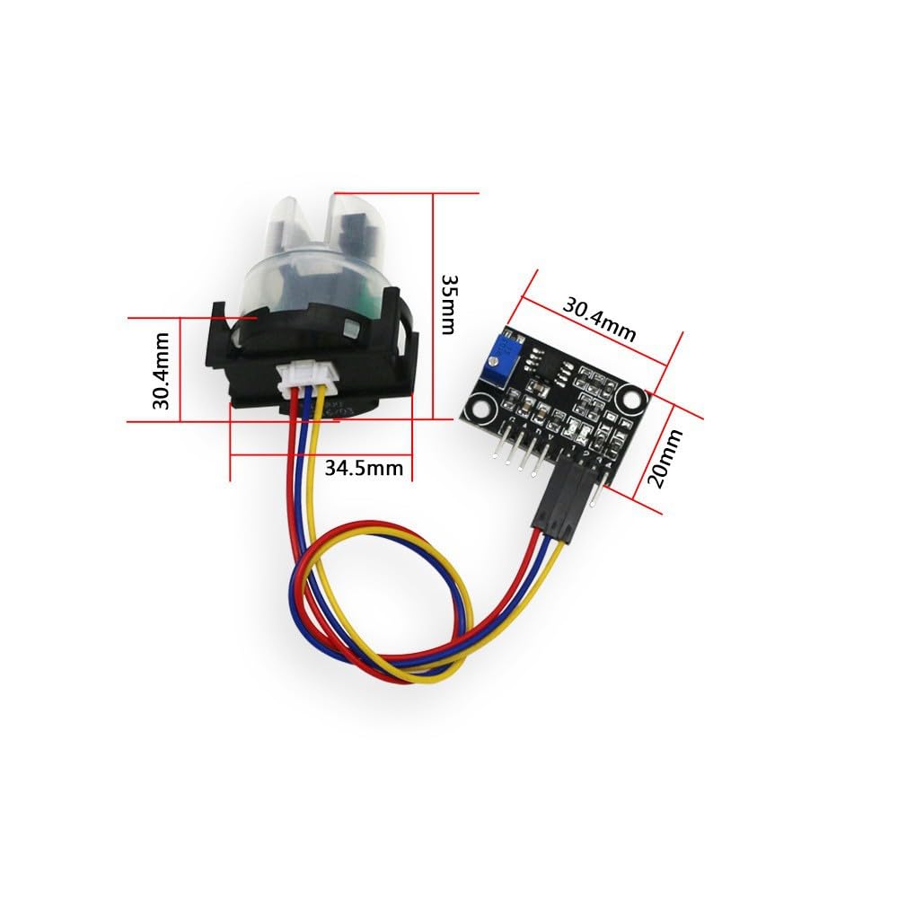 Turbidity Sensor Module, Turbidity Sensor Water Quality Monitoring Sewage Turbidity Value Detection Module TSW-20M for Turbidity Measurement and