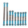 RC Truck Upgrade Parts Metal Steering Linkage Rods Set for FY 01 02 03 04 05 07