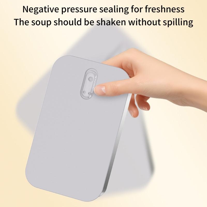 Insulated Food Container with Electric Heating System Stainless Steel Construction for Easy Cleaning and Durability