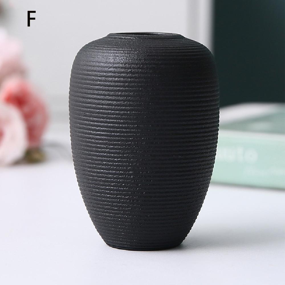 Małe ceramiczne wazony, prosty wystrój domu, dekoracja salonu, doniczki na suche kwiaty, rękodzieło, wazony hydroponiczne