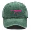 Unisex Adjustable Baseball Hat Pink Dinosaur Caps For Man Washed Retro Snapback Baseball Cap Ideal Choice For Casual Wear