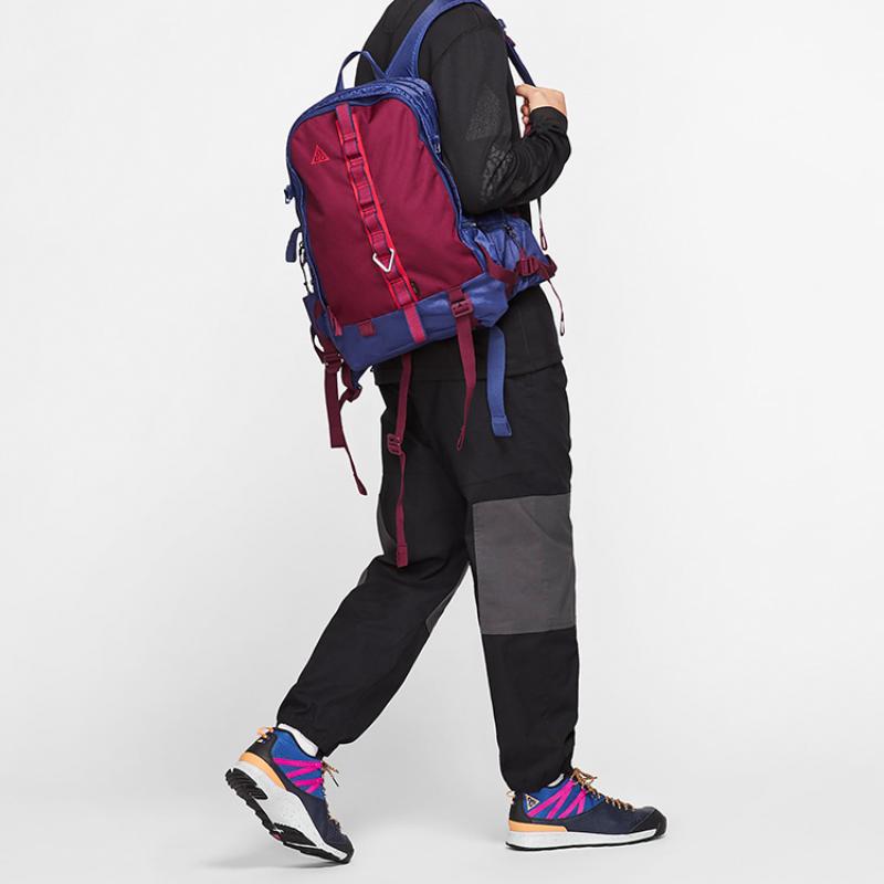 Nike Polyester Rucksack Unisex Rot Blau Lässig CK7510-492