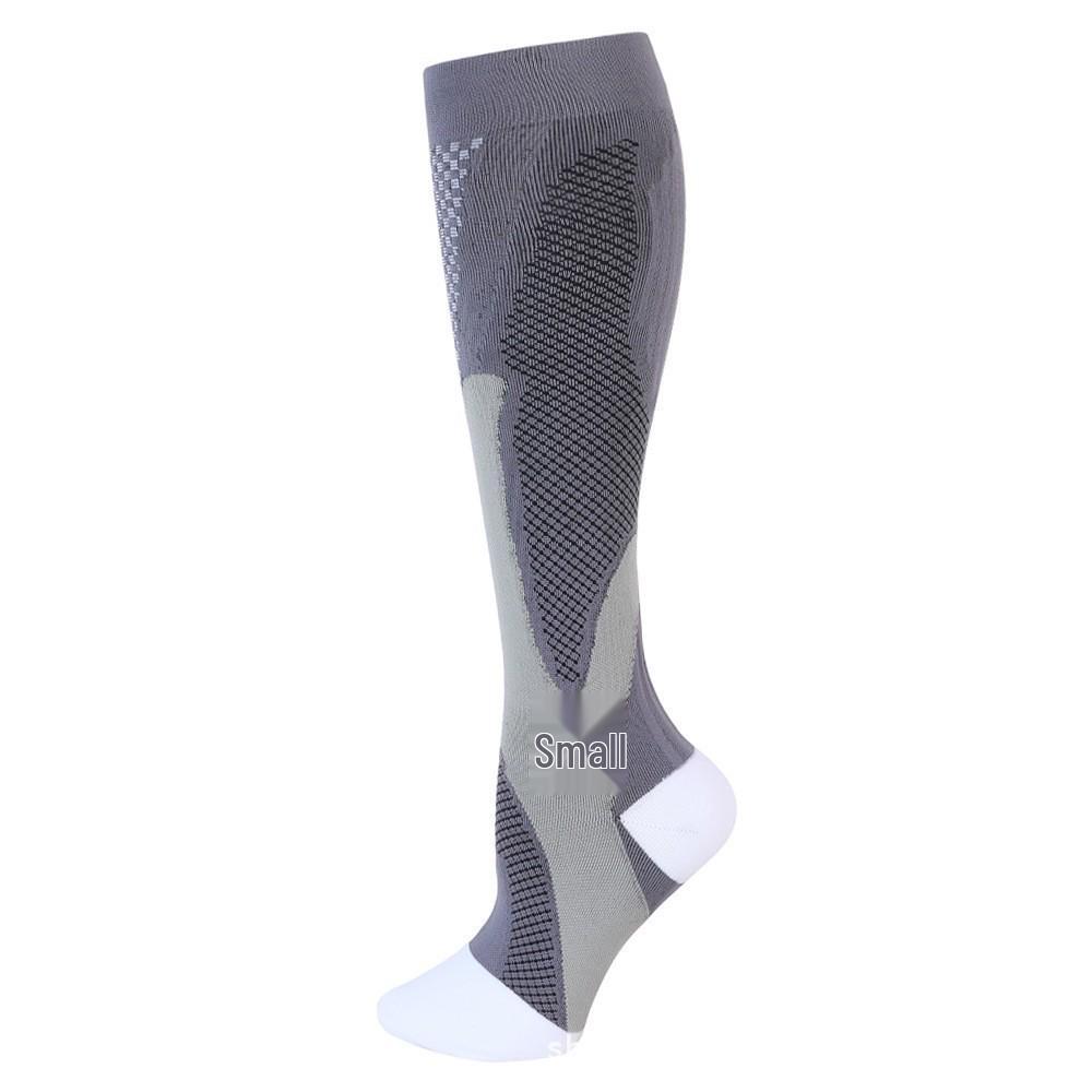 Cross-Border Unisex Compression Calf Socks – Magic Pressure Nylon Sports Socks