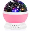 Night Lamp Projector Starry Sky Night Light Projector Decor Lamp Rotating Starry Moon Galaxy Projector Table Light