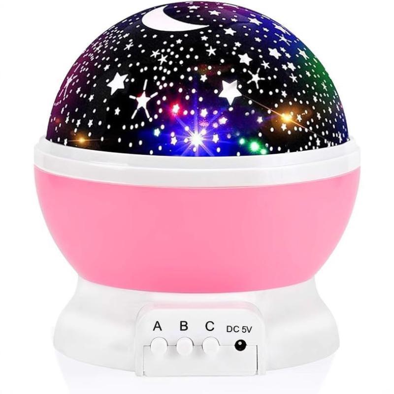 Night Lamp Projector Starry Sky Night Light Projector Decor Lamp Rotating Starry Moon Galaxy Projector Table Light