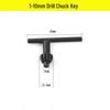 4-in-1 Multifunction Electric Drill Key Wrench: Chuck & Pistol Drill Key