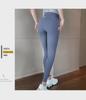 "Seamless Quick-Dry Colorblock Yoga Suit: Breathable, Slim-Fit, Nude, Tight Fitness Wear for Women"