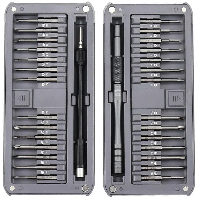 30 In 1 Precision Screwdriver Set Magnetic Screw Driver Extended Bits Torx Hex PC Mobile Phone Repair Screwdrive Kit Hand Tools