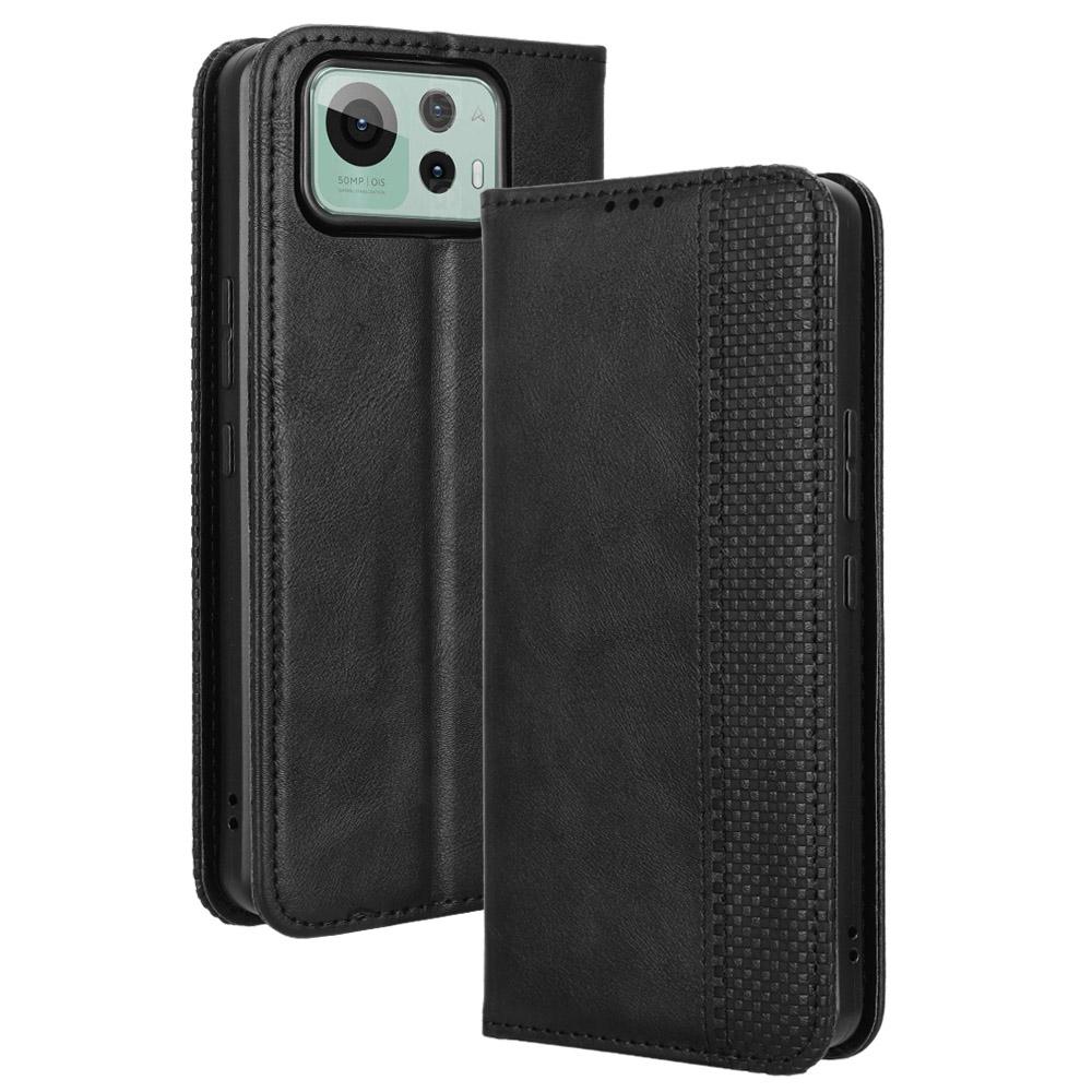 For Asus Zenfone 12 Ultra 5G Case Wallet Stand Retro Texture Leather Phone Cover