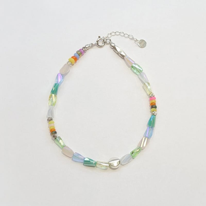 

BSWAN Anklet #7622 Multi pastel