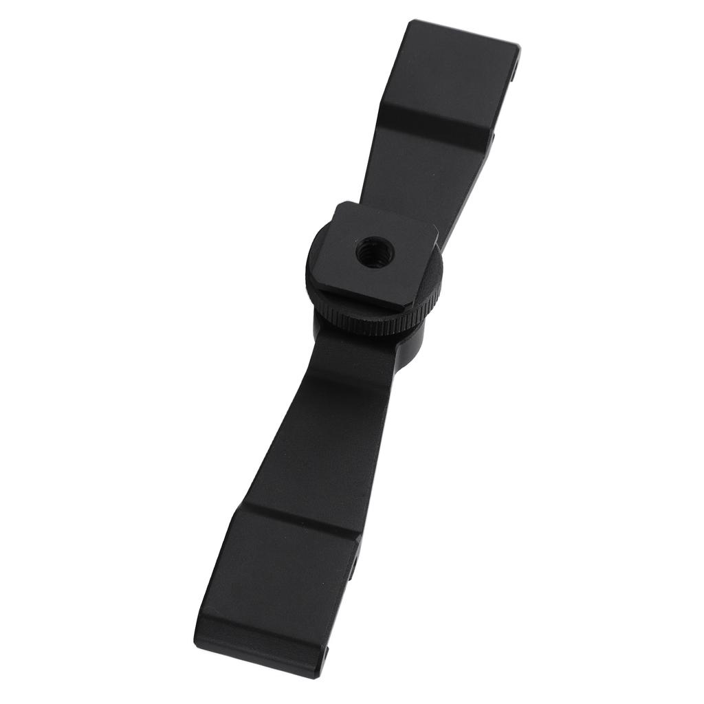 YELANGU Dual Cold Shoe Extension Bar Camera Mount Bracket for Fill Light Microphone Camera