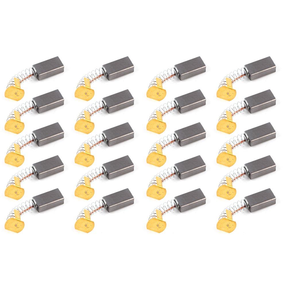 20pcs 125# Carbon Brush Replacement Carbon Power Tool Part Motor Carbon Brushes Hammer Drill Motor
