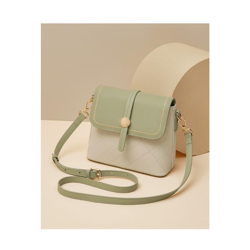 Bolsa de Couro Bovino de Duas Camadas Bolsa All-in-one para Celular Bolsa de Axila para Mulheres Bolsa Transversal de Ombro Único para Mulheres