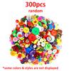 50/150/300pcs Small Circular Button Handmade Art Creation Supplies Handicraft Sewing Clothes DIY Painting Accessories XJM