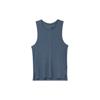 Men's Solid Color Gym Running Training Sports Blue Gray Vest BV4037-410