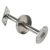 Home Improvement Adjustable Stair Support Handrail Bracket Silver Commercial Setting Residential Use Robust Design