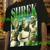 Shrek Retro Grafik T-Shirt: Unisex Baumwoll-Sweatshirt