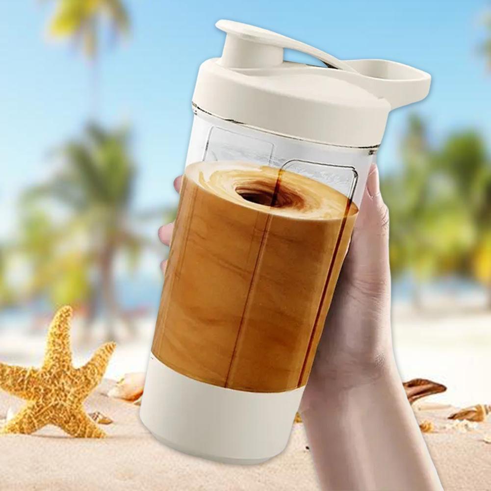 Self-Stirring Shaker Cup Rechargeable Portable Sport Mixing Cup Electric Mixing Cup for Protein Shake Meal Replacement Shake