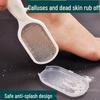 Stainless Steel Callus Remover & Foot Scrubber with Lid