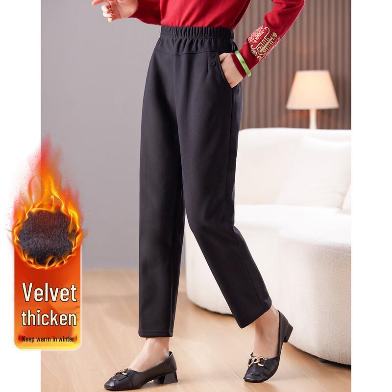 SIFONE Women s Fleece-Lined Winter Thermal Pants for Seniors 3XL