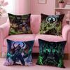 Warcrafts of World W-WOW Kissenbezug Musterdruck Kissenbezug Wohnzimmer Sofa Kissenbezug Schlafzimmer Raumdekor