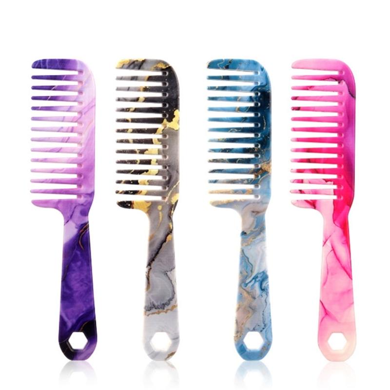 Shower Comb Wide Tooth Combs Hair Brush Comb Detangler Hair CombShower Comb Detangling Comb Hair Accessories for Woman