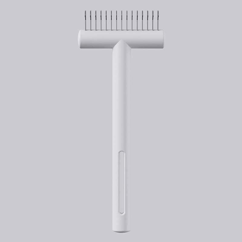 Pet Knot Detangling & Deshedding Comb for Dogs & Cats - Stainless Steel Thinning & Hair Removal Brush