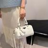 Printed Handbag Boston Bag Women's  New Korean Fashion Versatile Crossbody Bag Premium Pillow Bag