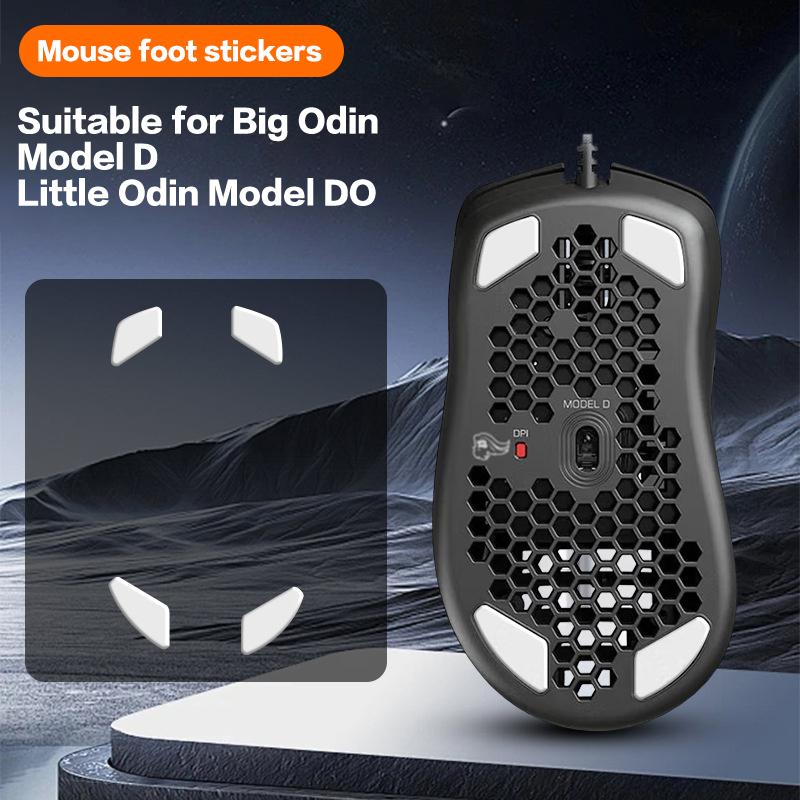 Set of Mouse Foot Stickers & Anti-Slip Skates for Glorious Model O/D, Elevate Your Gaming Skills.
