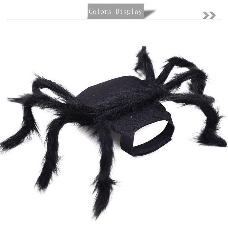 Funny Cute Halloween Spider Costume for Pets - Autumn Role-Playing Decoration