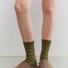 Dunst for WOMEN CLASSIC LOGO SOCKS KHAKI_UDSS5F102E2