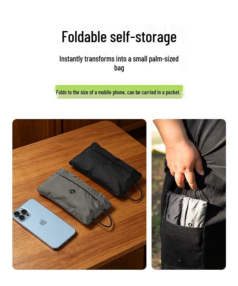 Koman B-86-H Ultra-light Self-storing Water-repellent Multi-purpose Bag for Camping, Sports, Commuting, and Grocery Shopping