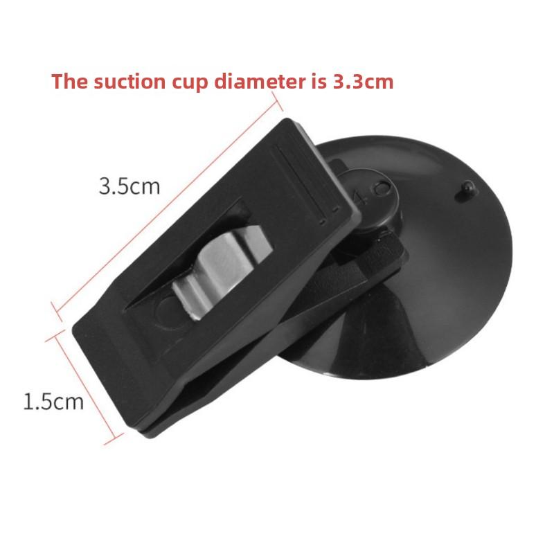 Suction Cup Ticket Clip Car Window Sucker Clip Interior Portable Removable Holder For Sunshade Curtain Car Accessories