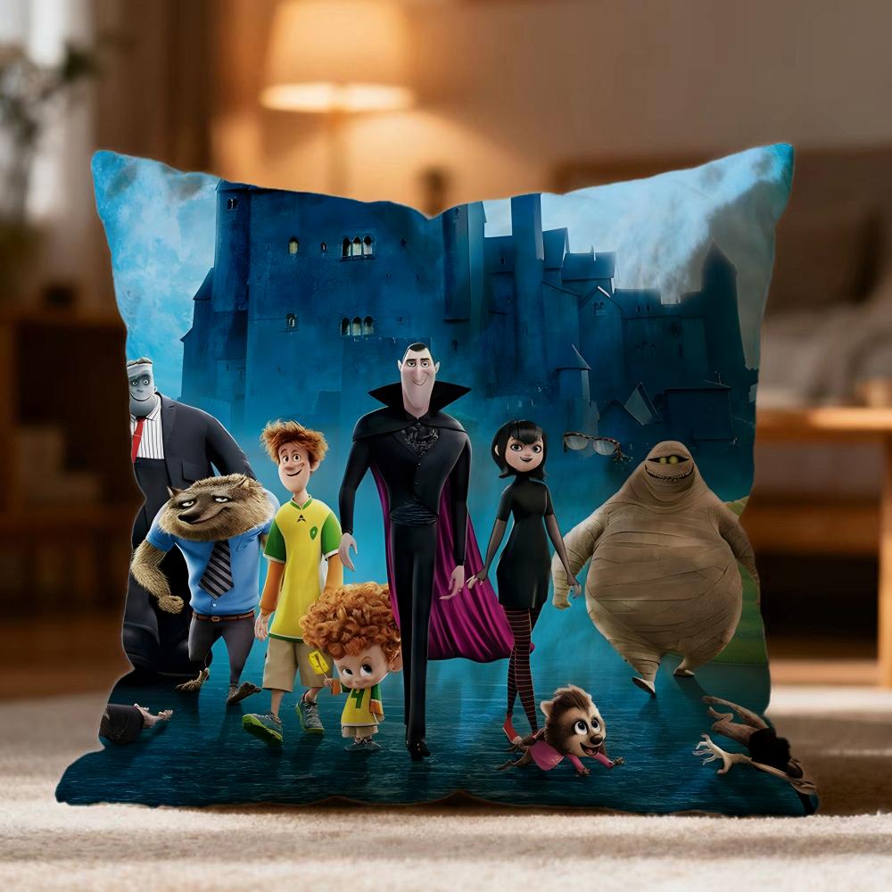 Fashion HHotel Transylvaniaer Cushion Cover Soft Washable Pillow Case Multi-Scene for Couch Bed Travel Office Use