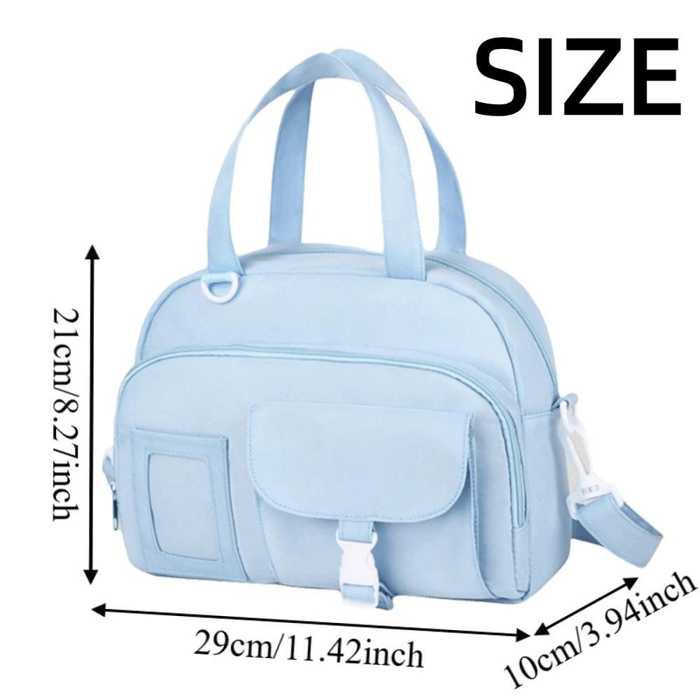 Large Capacity Shoulder Bag Nylon Overnight Duffle Bags Portable Tote Bag  Gym