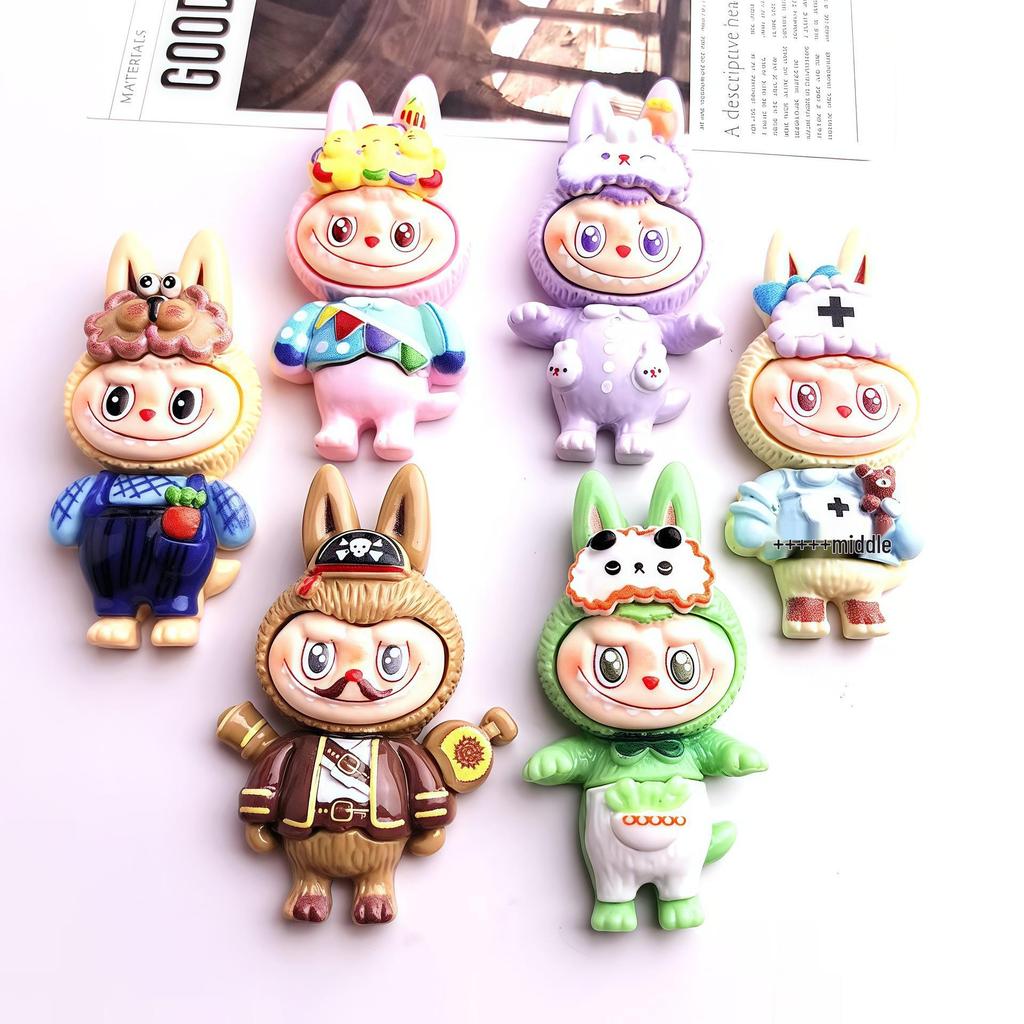 Cartoon Calabubu DIY Resin Accessories: Magnet, Keychain, Phone Case, Hair Accessory, Water Bottle Sticker