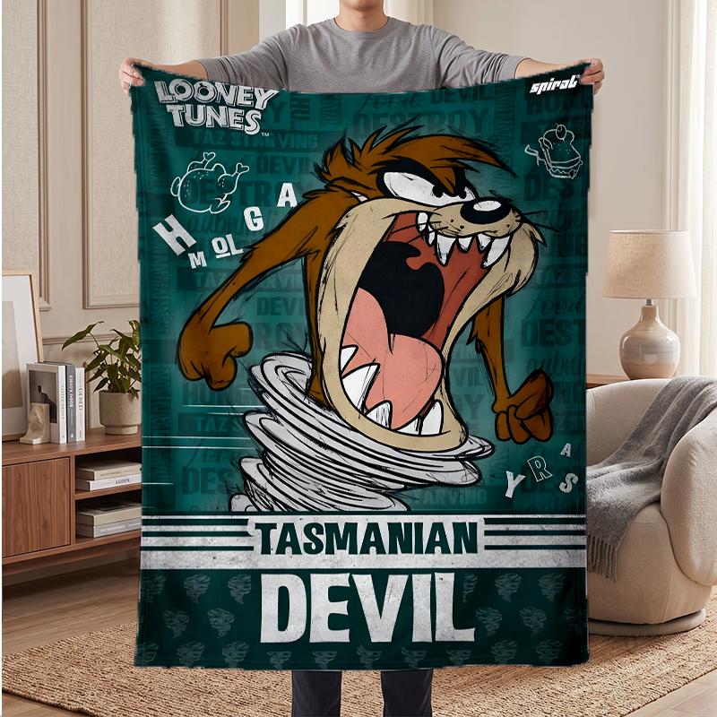 Taz Soft Warm Flannel Blankets Comfortable Blanket for Home Decoration Gifting
