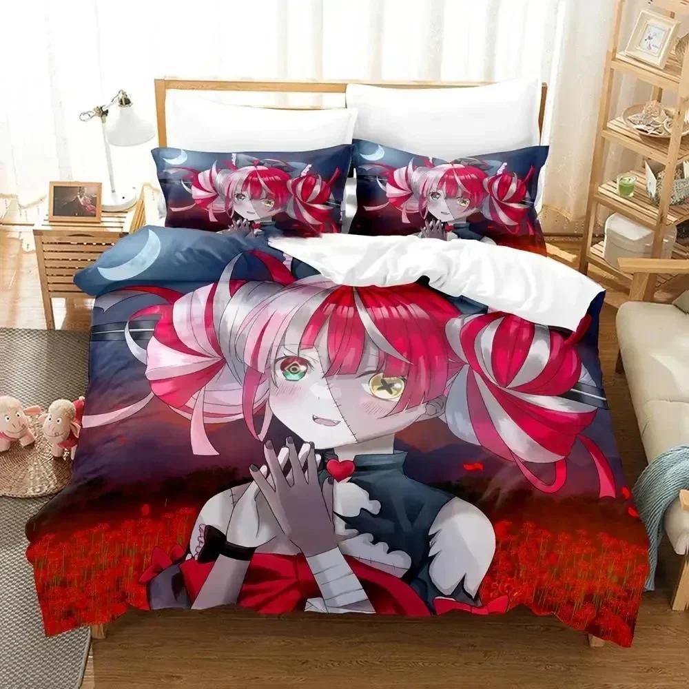 Comforter 3D Print Kawaii Kureiji Ollie Zombie Idol Comfortable Duvet Bedding Set Bedroom Decoration Home Textile