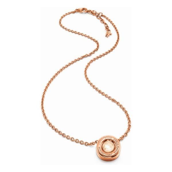 Collier - Folli Follie - 3N15T011RS - Jaune - Rose - 45 Cm