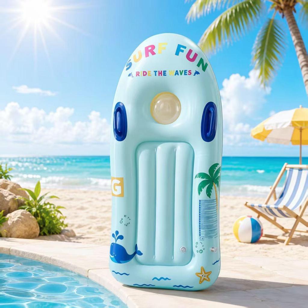 Children's Thickened PVC Inflatable Surfboard for Outdoor Water Activities