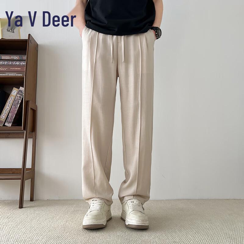 Yalu Men's Tencel Stretch Cooling Casual Pants