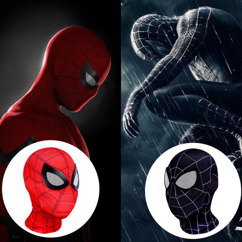 Marvel Spider-man Kopfmaske Erwachsener Cosplay Kostümzubehör Leicht Bequem